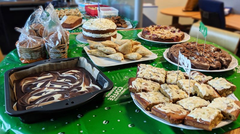 Cakes and Bakes Macmillan Coffee Morning M12 Giganet